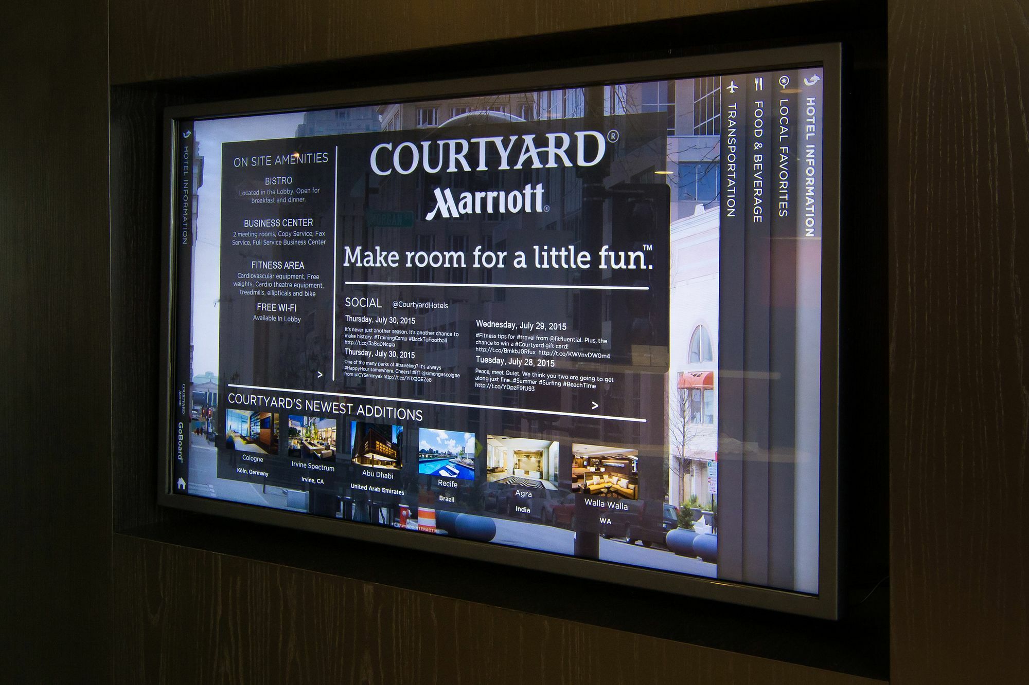 Hotel Courtyard By Marriott Albion Exterior foto