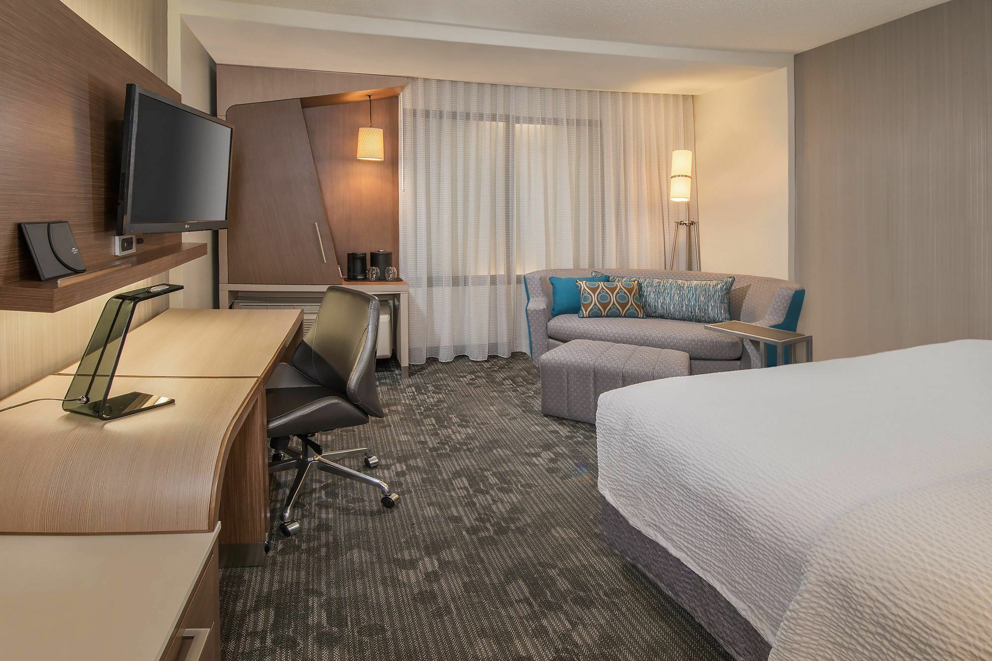Hotel Courtyard By Marriott Albion Exterior foto
